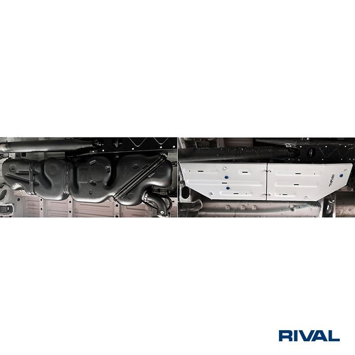 Blindage réservoir Mercedes Sprinter W907 en aluminium 6 mm – RIVAL 4X4 - Mercedes Sprinter 2018+