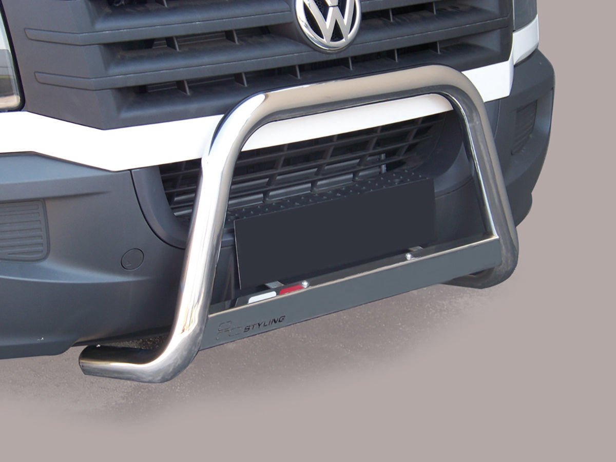 Pare-buffle VW Crafter 2011-2016 - Ø63 mm inox poli Xperts 4x4