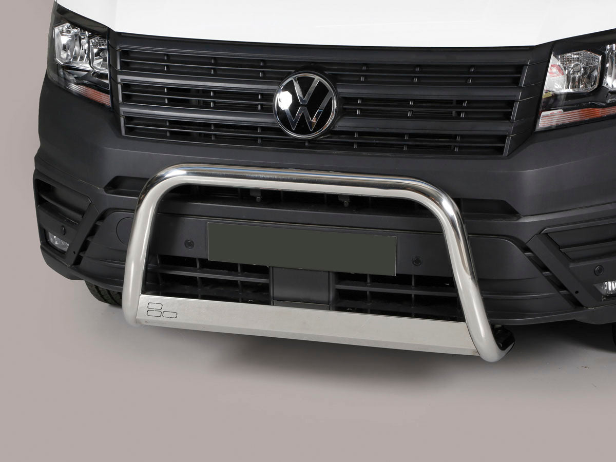 Pare-buffle VW Crafter / MAN TGE 2017+ / 2018+ - Ø63 mm inox poli Xperts 4x4