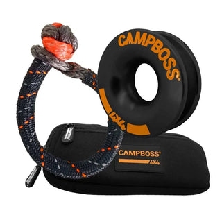 Anneau+Manille Souple 10 000kg  CAMPBOSS 4X4 sur Xperts4x4 Accessoires 4x4 Off-Road