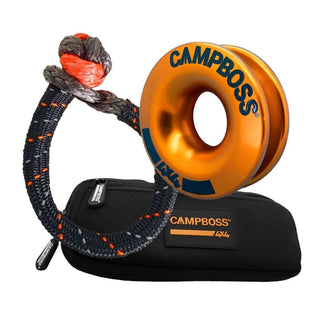 Anneau+Manille Souple 10 000kg CAMPBOSS 4X4 sur Xperts4x4 Accessoires 4x4 Off-Road