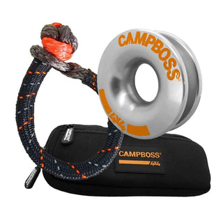 Anneau+Manille Souple 10 000kg CAMPBOSS 4X4 sur Xperts4x4 Accessoires 4x4 Off-Road