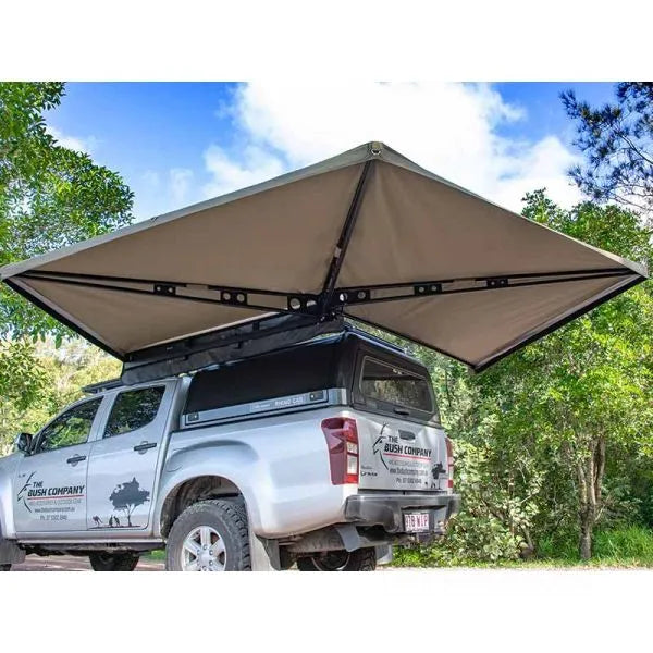 the bush company dachzelt Auvent Autoportant 270° XT™ MK2 | The Bush Company