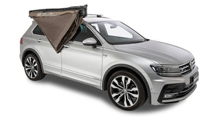 Auvent circulaire 270° RHINORACK Batwing Compact 2m (version droite) - avec fixations STOW IT sur Xperts4x4 Accessoires 4x4 Off-Road