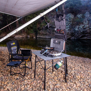 Table de Camping Pliable ARB 4x4 Aluminium sur Xperts4x4 Accessoires 4x4 Off-Road