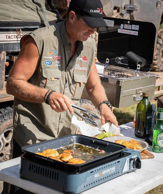 Grill Camping All 4 Adventure CampBoss Camp Cooker sur Xperts4x4 Accessoires 4x4 Off-Road