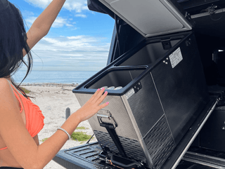Plateau Coulissant/Basculant ALU-CAB pour Refrigerateur/Congelateur sur Xperts4x4 Accessoires 4x4 Off-Road