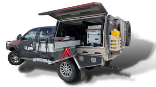 Plateau Coulissant/Basculant (Drop-slide) Electrique - ClearView N°1 Mondial sur Xperts4x4 Accessoires 4x4 Off-Road