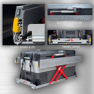 Plateau Coulissant/Basculant (Drop-slide) Electrique - ClearView N°1 Mondial sur Xperts4x4 Accessoires 4x4 Off-Road