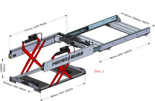 Plateau Coulissant/Basculant (Drop-slide) Electrique - ClearView N°1 Mondial sur Xperts4x4 Accessoires 4x4 Off-Road