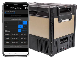 Refrigerateur/Congelateur ARB ZERO Portable 96 Litres Dual-Zone sur Xperts4x4 Accessoires 4x4 Off-Road