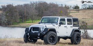 Jante Aluminium FUEL ASSAULT Matte Black & Milled sur Xperts4x4 Accessoires 4x4 Off-Road
