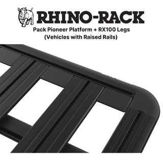 Kit Galerie de Toit 1900x1240mm sur Barres Longitudinales RHINO-RACK sur Xperts4x4 Accessoires 4x4 Off-Road