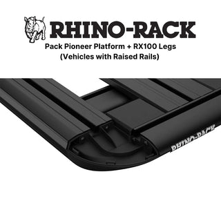 Kit Galerie de Toit 1900x1240mm sur Barres Longitudinales RHINO-RACK sur Xperts4x4 Accessoires 4x4 Off-Road