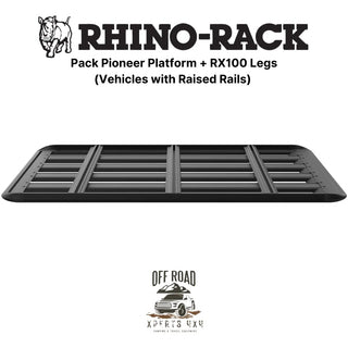 Kit Galerie de Toit 1900x1240mm sur Barres Longitudinales RHINO-RACK sur Xperts4x4 Accessoires 4x4 Off-Road