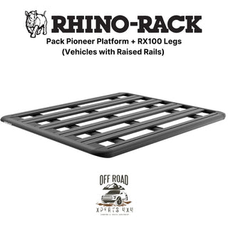 Kit Galerie de Toit 1900x1240mm sur Barres Longitudinales RHINO-RACK sur Xperts4x4 Accessoires 4x4 Off-Road