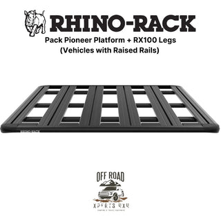 Kit Galerie de Toit 1900x1240mm sur Barres Longitudinales RHINO-RACK sur Xperts4x4 Accessoires 4x4 Off-Road