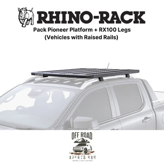 Kit Galerie de Toit 1900x1240mm sur Barres Longitudinales RHINO-RACK sur Xperts4x4 Accessoires 4x4 Off-Road