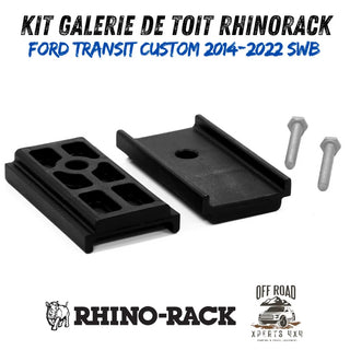 Kit Galerie de toit Ford Transit Custom SWB 2014-22 RHINORACK 2700mm x 1472mm sur Xperts4x4 Accessoires 4x4 Off-Road