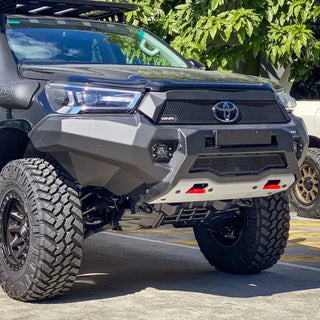 Pare-choc Avant Rival Toyota Hilux 2021 a Present Léger et Robuste sur Xperts4x4 Accessoires 4x4 Off-Road