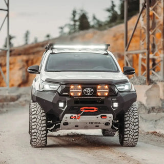 Pare-choc Avant Rival Toyota Hilux 2021 a Present Léger et Robuste sur Xperts4x4 Accessoires 4x4 Off-Road