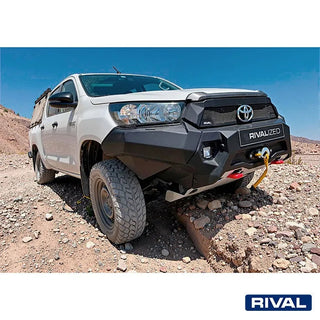 Pare-choc Avant Rival Toyota Hilux 2021 a Present Léger et Robuste sur Xperts4x4 Accessoires 4x4 Off-Road