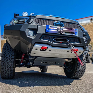 Pare-choc Avant Rival Toyota Hilux 2021 a Present Léger et Robuste sur Xperts4x4 Accessoires 4x4 Off-Road