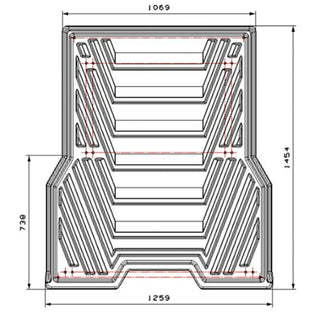 Plateau Coulissant Toyota Hilux 2016 a Present  Plateau de Benne sur Xperts4x4 Accessoires 4x4 Off-Road