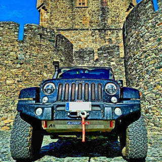 Jeep Wrangler JK & J8 Protection Almont4wd Frontale sur Xperts4x4 Accessoires 4x4 Off-Road