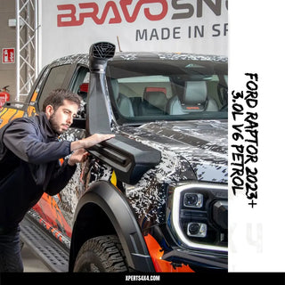 Snorkel Ford Ranger Raptor 2023 à Présent 3.0L PETROL - BRAVO SNORKEL sur Xperts4x4 Accessoires 4x4 Off-Road