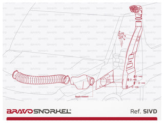 Snorkel IVECO DAILY 2014-Present BRAVO SNORKEL sur Xperts4x4 Accessoires 4x4 Off-Road