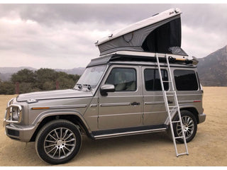 Tente de toit Space EVO S/M/XL - James Baroud - ouverture portefeuille sur Xperts4x4 Accessoires 4x4 Off-Road