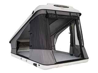 Tente de toit Space EVO S/M/XL - James Baroud - ouverture portefeuille sur Xperts4x4 Accessoires 4x4 Off-Road