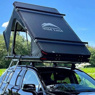 Tente de Toit WildLand Bush Cruiser 140 Coque Aluminium sur Xperts4x4 Accessoires 4x4 Off-Road