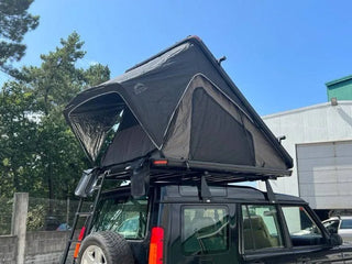 Tente de Toit WildLand Bush Cruiser 140 Coque Aluminium sur Xperts4x4 Accessoires 4x4 Off-Road