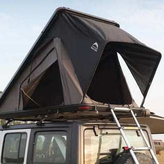 Tente de Toit WildLand Bush Cruiser 140 Coque Aluminium sur Xperts4x4 Accessoires 4x4 Off-Road