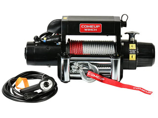 TREUIL COMEUP DV 9I 12V - 4082 KG  Cable Acier sur Xperts4x4 Accessoires 4x4 Off-Road