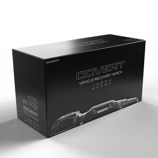 Treuil COVERT 12 Bushranger 12V 5443 KG Cable Acier sur Xperts4x4 Accessoires 4x4 Off-Road