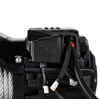 Treuil COVERT 12 Bushranger 12V 5443 KG Cable Acier sur Xperts4x4 Accessoires 4x4 Off-Road