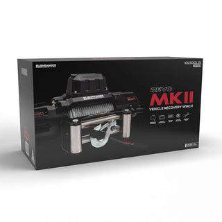Treuil REVO MKII 4 536 kg Câble Acier ou Synthétique - Bushranger 4x4 Gear sur Xperts4x4 Accessoires 4x4 Off-Road