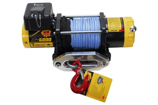 Treuil T-MAX ATW-6000  2720 Kg  12V - Câble Plasma sur Xperts4x4 Accessoires 4x4 Off-Road