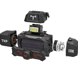 Treuil T-MAX EWI13000S TITAN FORCE VIEW 5.9T Câble Synthétique 12V sur Xperts4x4 Accessoires 4x4 Off-Road