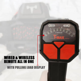 Treuil T-MAX EWI13000S TITAN FORCE VIEW 5.9T Câble Synthétique 12V sur Xperts4x4 Accessoires 4x4 Off-Road