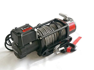 Treuil T-MAX Muscle Fit MW9500 4305 Kg 12V Cable Synthétique/Plasma sur Xperts4x4 Accessoires 4x4 Off-Road