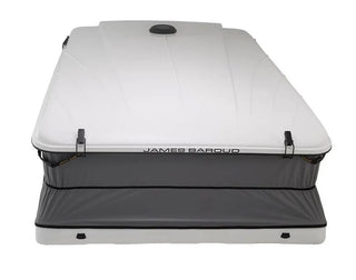 Tente de toit Space EVO S/M/XL - James Baroud - ouverture portefeuille sur Xperts4x4 Accessoires 4x4 Off-Road