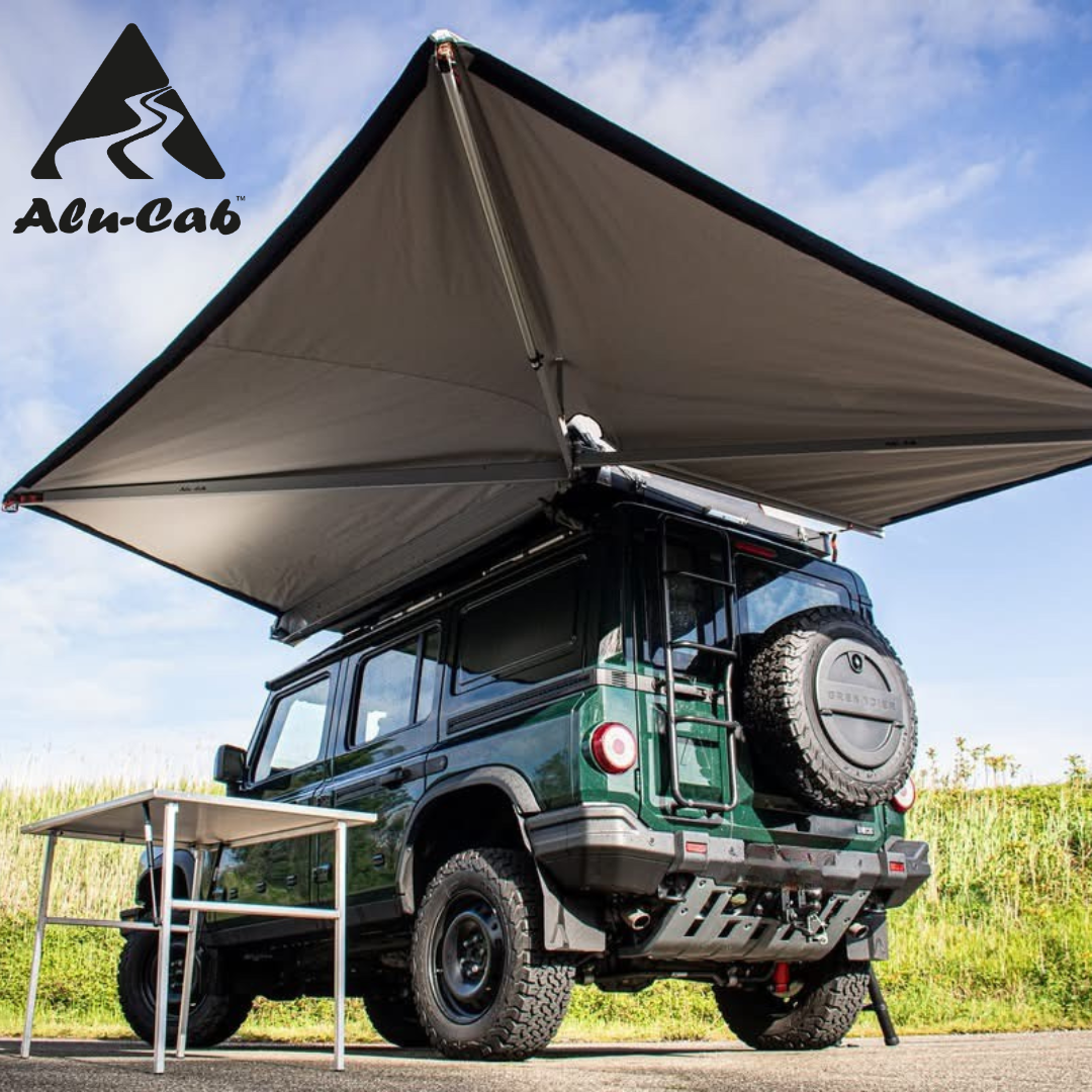 alu cab markise seitenteile Auvent 270° Alu-Cab - 2,6m | Autoportant & Résistant