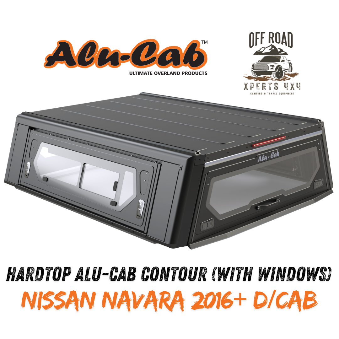 Hardtop Alu-Cab Contour Nissan Navara 2016+ Double Cab sur Xperts4x4 Accessoires 4x4 Off-Road