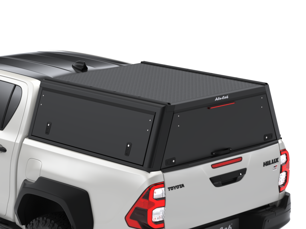 Hardtop Alu-Cab "Guard" pour Toyota Hilux Revo 2016+ double cab, robuste et en aluminium, installation facile pour véhicule utilitaire