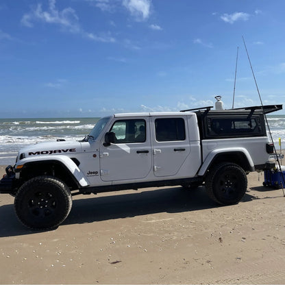 Hardtop Jeep Gladiator JT 2019+ | Alu-Cab Contour | Aluminium Noir sur Xperts4x4 Accessoires 4x4 Off-Road