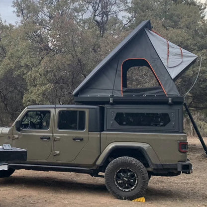 Hardtop Jeep Gladiator JT 2019+ | Alu-Cab Contour | Aluminium Noir sur Xperts4x4 Accessoires 4x4 Off-Road